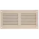 Metalen rooster 200x100mm beige - MR2010Y