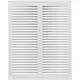Metalen rooster 200x250mm wit – MR2025