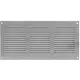 Metalen rooster 300x150mm zink - MR3015Zn