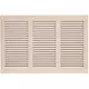 Metalen rooster 300x200mm beige - MR3020Y