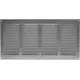 Metalen rooster 400x200mm zink - MR4020Zn