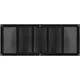Metalen rooster 500x200mm zwart - MR5020M - RAL9005