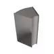 Bocht 45 graden verticaal B=150 mm x H=100 mm
