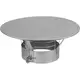 Regenkap met gaas diameter 250 mm I316L (D0,5)