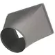Rond op rechthoekig verloop B=250 mm x H=150 mm