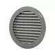 Schoepenrooster diameter: 125mm grijs - VR125P
