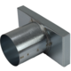 Deksel 220x80 mm met aansluiting diameter 80 mm tbv instortkanaal