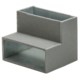 Thermoduct instortbocht 90 graden 220x80 mm verticaal