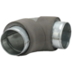 Thermoduct bocht diameter 80 mm 90 graden (niet safe)