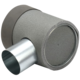 Thermoduct instortpot diameter 125mm H=80 mm enkel met gat voor tunnelbouw