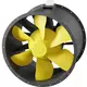 Axiaal 1250 mm kanaalventilator - AL 1250 D6 03 CFG