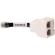 Brink S. RJ-kabel + splitter voor Renovent Excellent, Flair en Ease 200