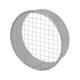 Buisrooster diameter  355 mm 90 graden (Sendz. Verz.)  RAL7035