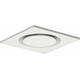 Plafondrooster staal ronde luchtuitlaat voor toe- en afvoer 595x595 mm – 200 mm – RAL 9010