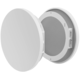 Overstroomrooster met geluidsdemping – 160 mm XL – RAL 9003