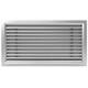 ClimaConnect buitenmuurrooster aluminium 700x700 mm