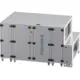 Maxivent WTW luchtbehandelingkasten met tegenstroomwisselaar 4200 m3/h met warmwaterbatterij horizontaal links - PHE 4200 H WOJL T 01