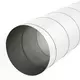 Spirobuis Ø 80 mm L=1500 mm - sendzimir verzinkt - RAL9010