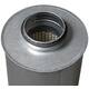 Ronde geluiddemper diameter 100 mm - lengte 600 mm (100 mm isolatie)
