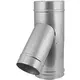 DW diameter 250 mm (250/300) T-stuk T135 EW I316L/I304 (D0,5/0,6)