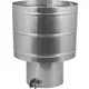Trekkende kap diameter 250 mm I316L (D0,6)