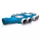 Vent-Axia Uniflexplus samengestelde verdeler 10x Ø90mm met horizontale tuit Ø125mm