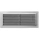 Ventilatierooster rechthoekig met grill 130x300 grijs  - VR1330P