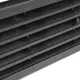 Deurrooster 450x92 mm zwart - VR459M