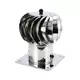 Windgedreven dakventilator Cowl 150 mm RVS inclusief plakplaat - 65m3/h