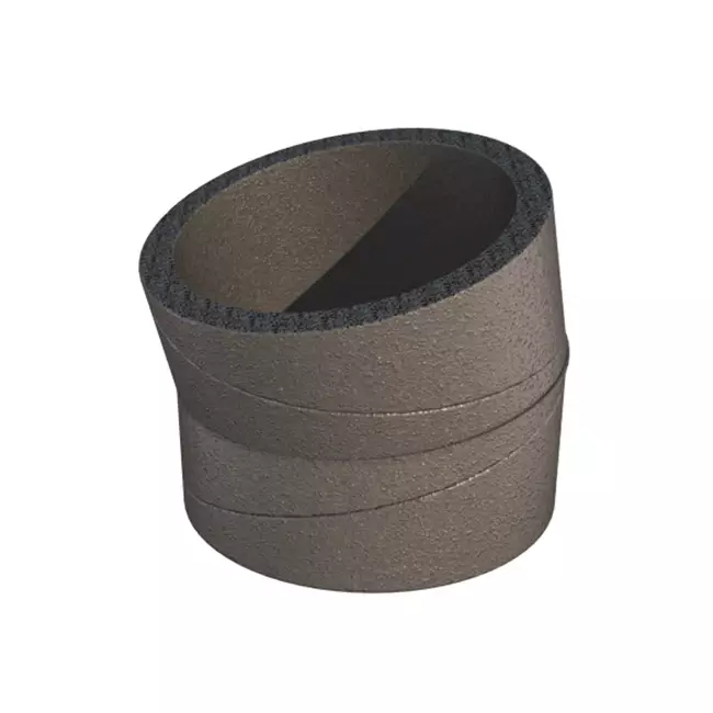 Ubbink Aerfoam 15 graden bocht 180 mm