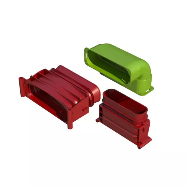 Ubbink Air Excellent 45SC kit bocht verticaal