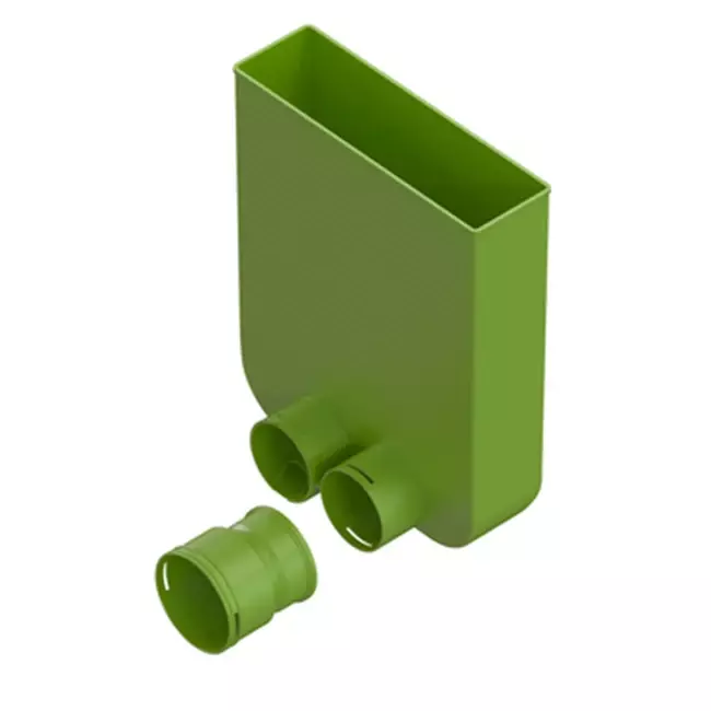 Ubbink Air Excellent 48C rooster adapter