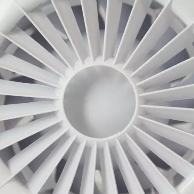 Badkamerventilator Ø 100 mm wit - aRid 100 BB