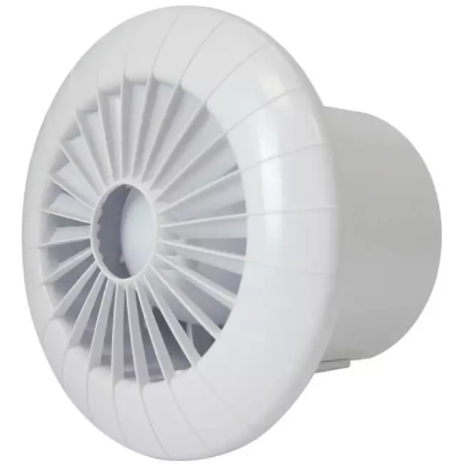 Badkamerventilator Ø 100 mm wit - aRid 100 BB
