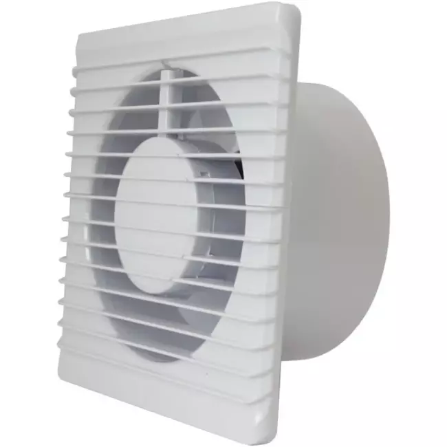 Badkamerventilator Ø 125 mm Wit - energy planet 125 HS