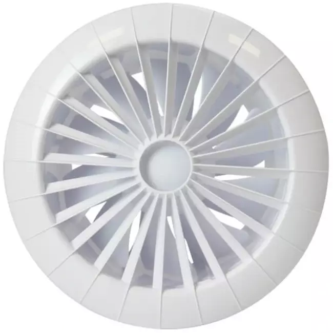 Badkamerventilator Ø 150 mm wit - aRid 150 BB TS