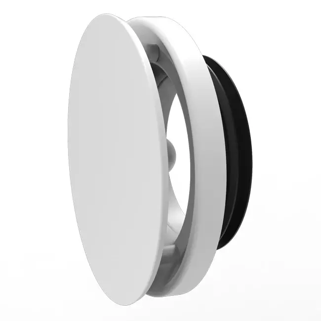 Vent-Axia Uniflexplus RV 100 mm regelbaar toe- en afvoerventiel - wit