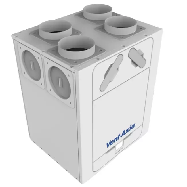 Vent-Axia WTW wandunit Econiq 450R rechts - 450 m³/h