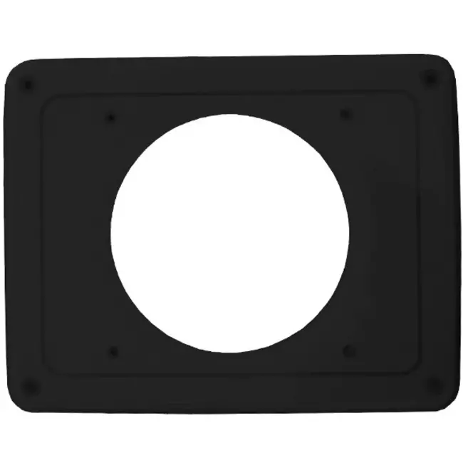 Vent-Axia Lo-Carbon iQ platte design badkamerventilator ZWART Ø 100 - 125 mm