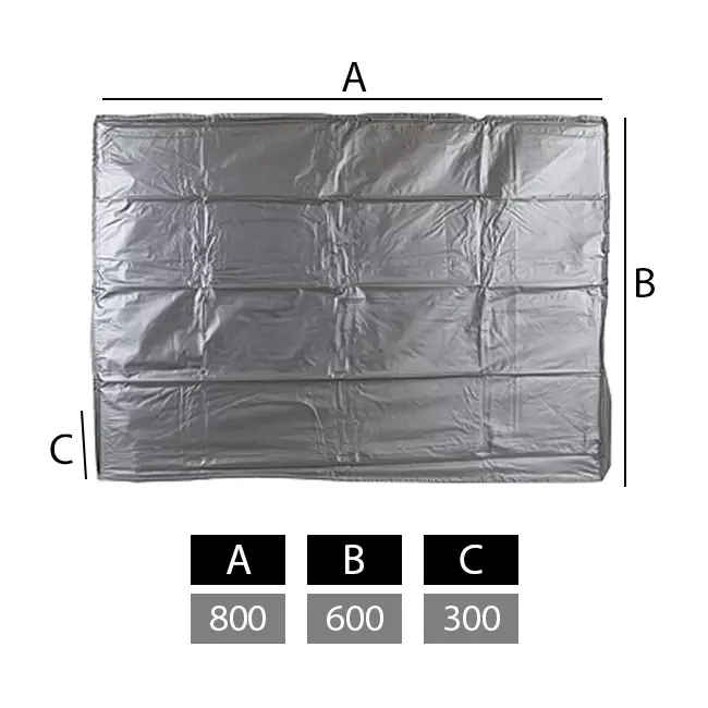 Afdekhoes voor buitenunits medium 800 x 600 x 300 mm