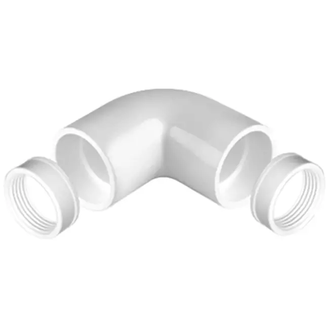 kunststof haakse verbindingsmof Ø 20mm