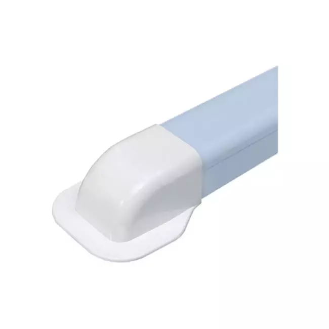 Climaplus airco leidinggoot Muurkap 125x75mm RAL 9010 WIT