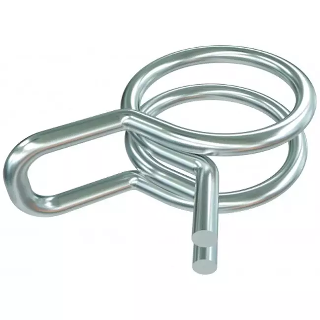 Sauermann Stalen draadklem voor Ø10mm slang (set 25 stuks)