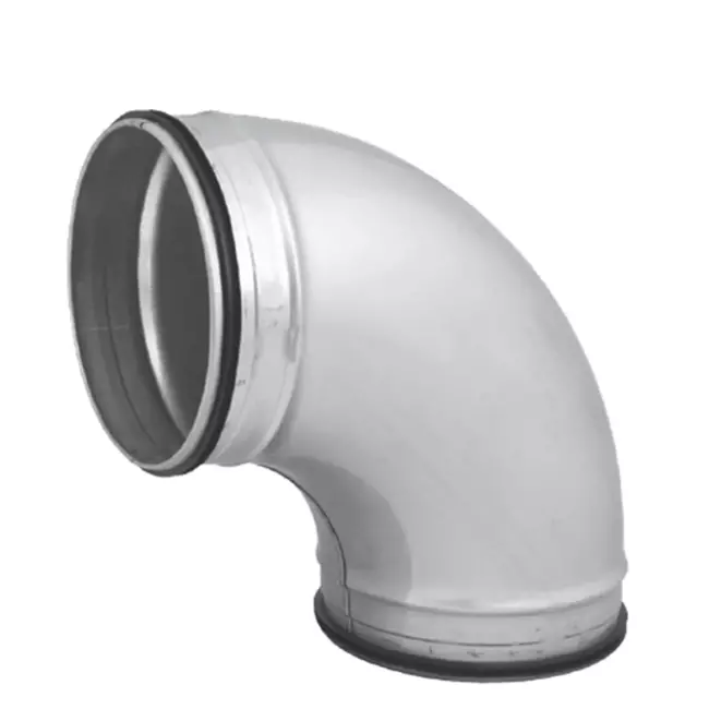 Ronde spiro bocht 90° Ø 160mm voor spirobuis