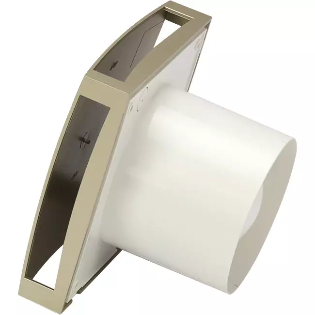 Badkamerventilator Ø 100 mm Goud - Design T100G