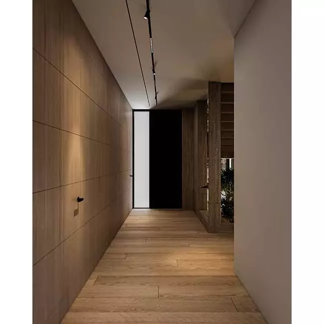 Ergovent instucbaar frameloos lijnrooster 1050 mm met aansluitdiameter 75 mm - modulair - 1 sleuf
