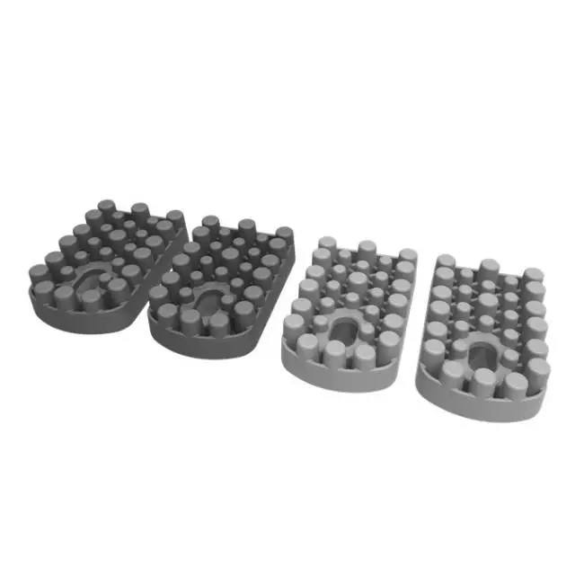 Vibratiekit 14PLUS:  2 soft & 2 hard dempers t/m 100 kG