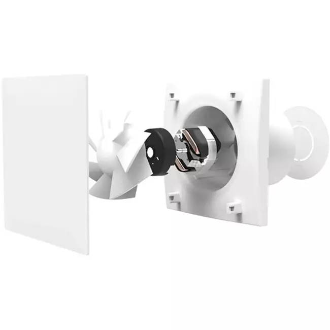 Stille badkamerventilator Mute Ø 100mm - Met timer - Vent Axia Mute 100 TN