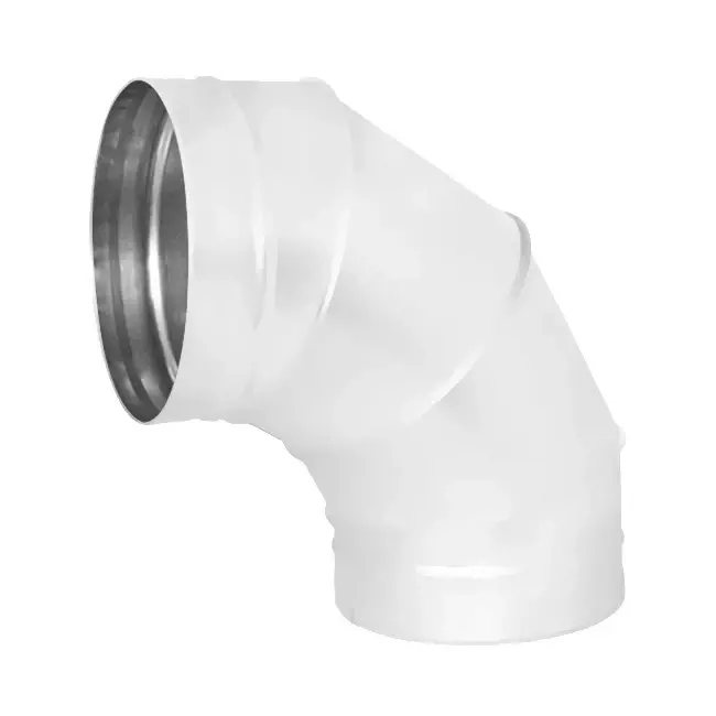 Spiro bocht 315 mm 90 graden (sendz. verz.) RAL9010