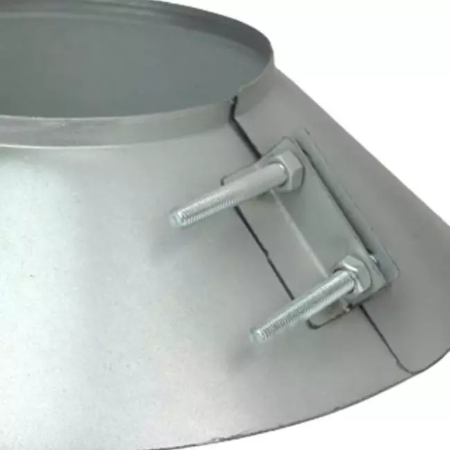Stormkraag Ø 100mm - Regenrand spirobuis